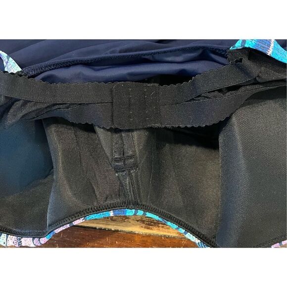 Profile by Gottex Harmony Plus Size Womens Ruched Tankini Top - Picture 6 of 7